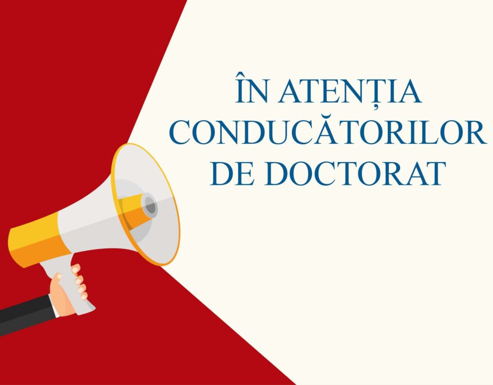 in atentia conducatorilor de doctorat