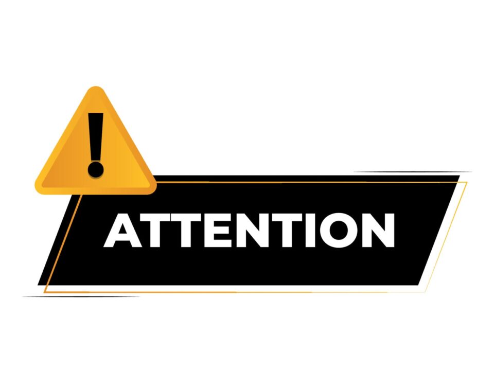 În atenția tuturor doctoranzilor SD-SIM 4 vecteezy vector attention please vector element 19010566 1