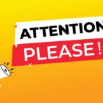 In atentia conducatorilor si studentilor doctoranzi - mesaj dedicat pentru anunturi in care un megafon atrage atentia